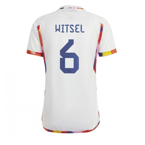 Fotballdrakt Herre Belgia Axel Witsel #6 Bortedrakt VM 2022 Kortermet
